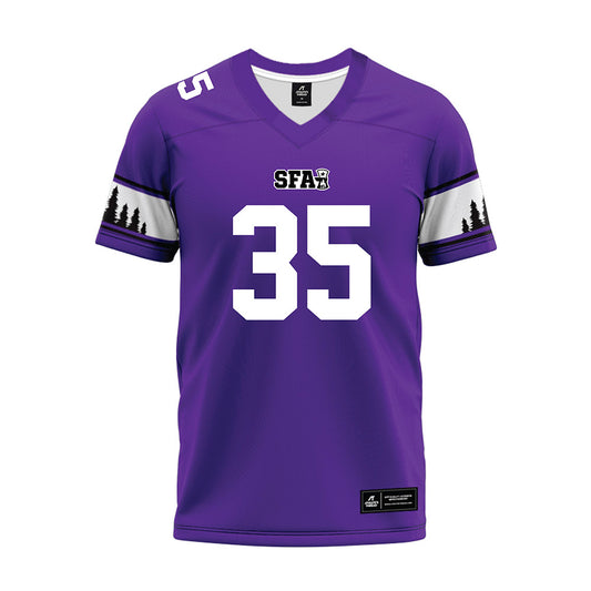 SFA - NCAA Football : Carlos Alvarado - Premium Football Jersey-0