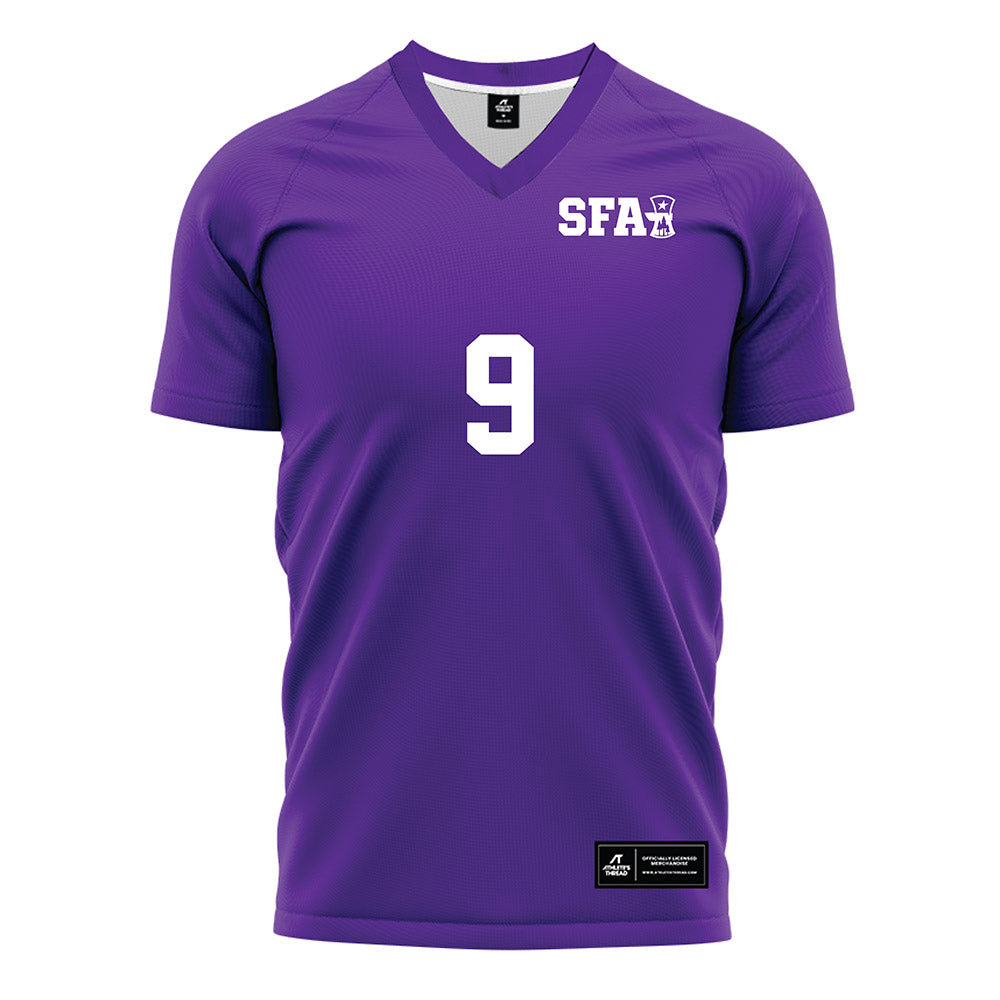 SFA - NCAA Women's Soccer : Ally Weir - Soccer Jersey-0