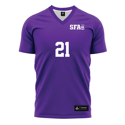 SFA - NCAA Women's Soccer : Lucie Platt - Soccer Jersey-0