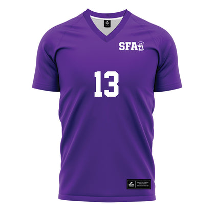 SFA - NCAA Women's Soccer : Brianne Bonzheim - Soccer Jersey-0