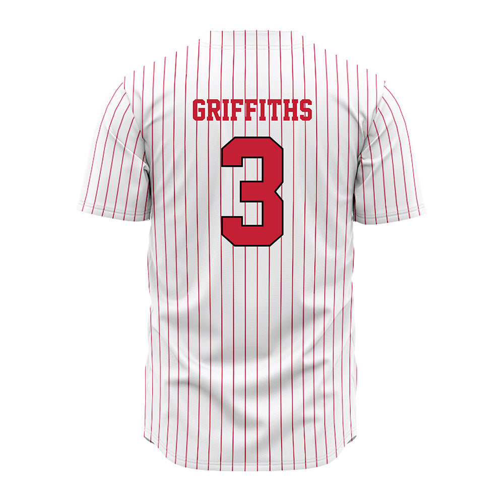Ball State - NCAA Baseball : Brett Griffiths - Jersey-1
