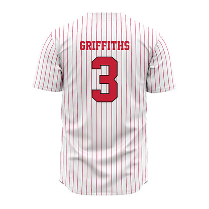 Ball State - NCAA Baseball : Brett Griffiths - Jersey-1