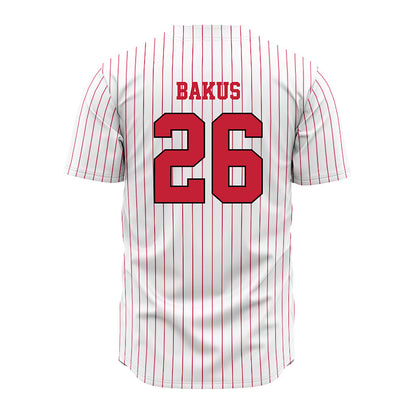 Ball State - NCAA Baseball : Jack Bakus - Jersey-1