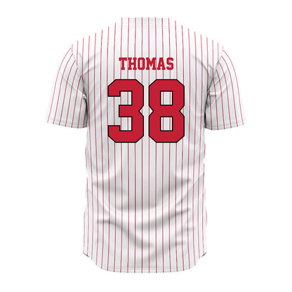 Ball State - NCAA Baseball : Kenskey Thomas - Jersey-1