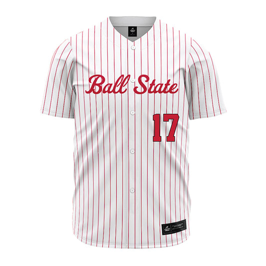 Ball State - NCAA Baseball : Nathaniel Hurley - Jersey-0