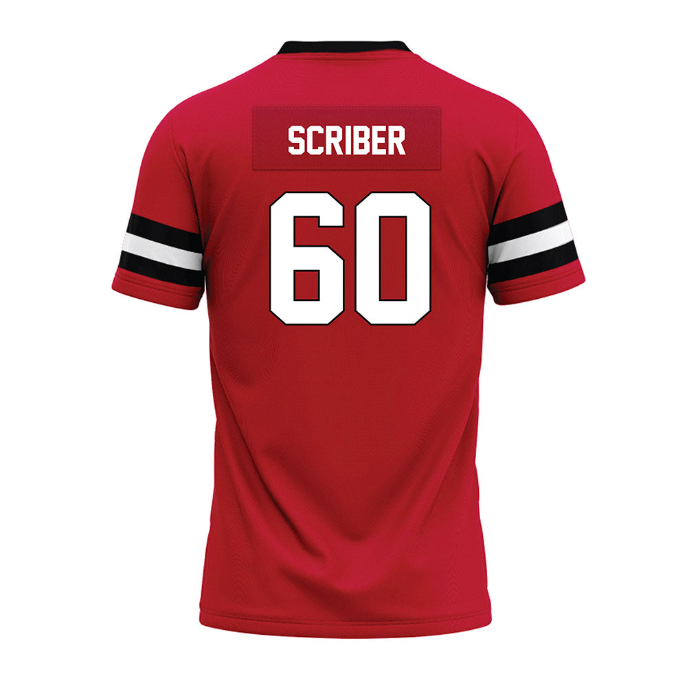 Ball State - NCAA Football : Blake Scriber - Premium Football Jersey-1