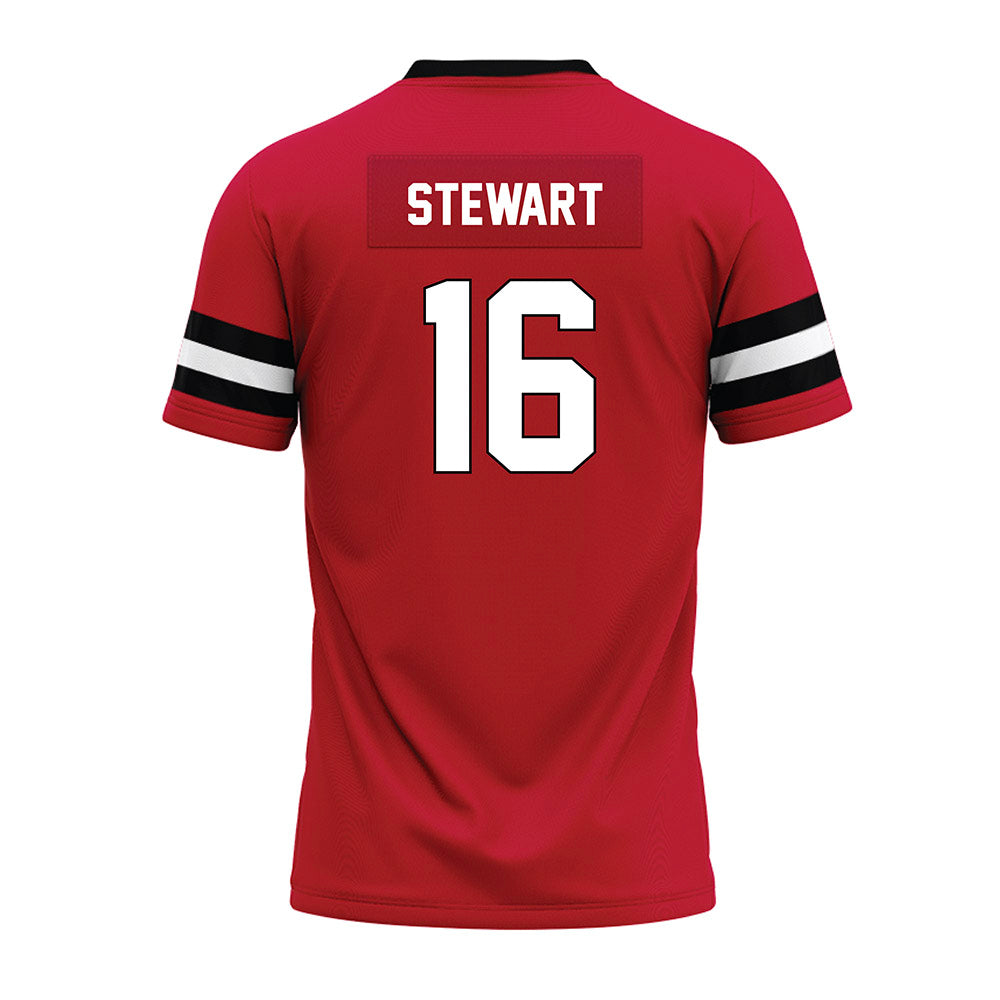 Ball State - NCAA Football : Kaleb Stewart - Premium Football Jersey-1