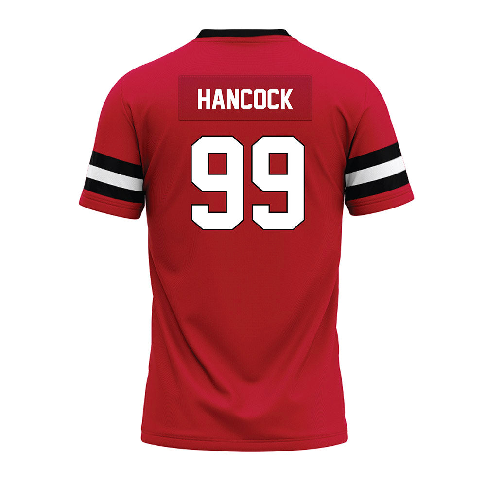 Ball State - NCAA Football : Myles Hancock - Premium Football Jersey-1