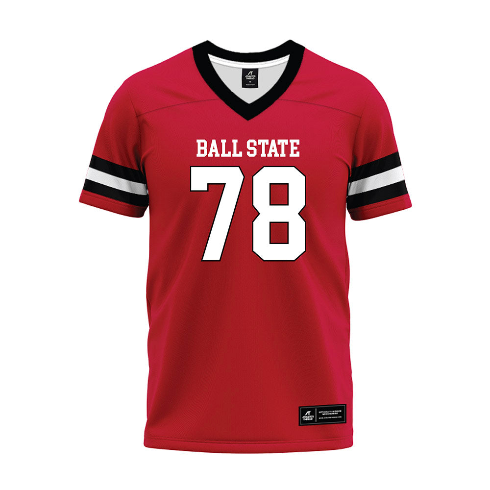 Ball State - NCAA Football : Kaden Mayle - Premium Football Jersey-0