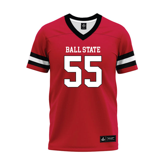Ball State - NCAA Football : Michael Varon - Premium Football Jersey-0