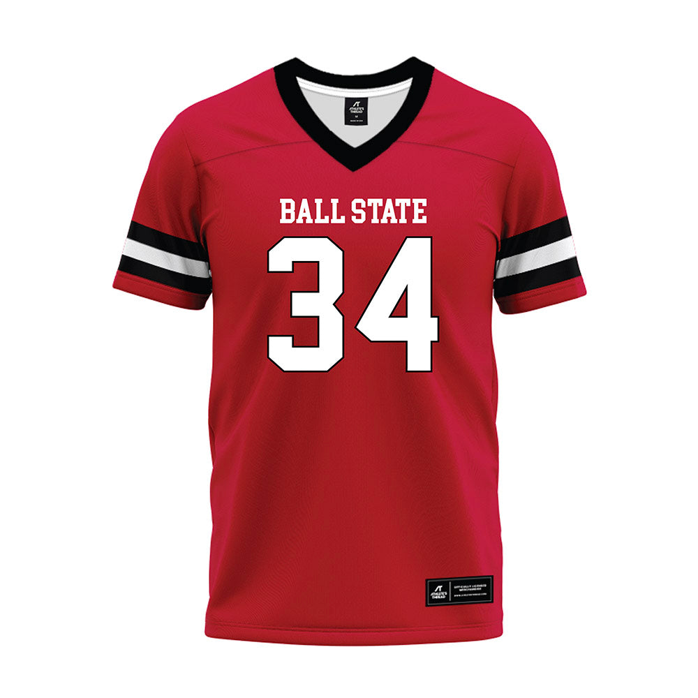 Ball State - NCAA Football : Coby Tripp - Premium Football Jersey-0