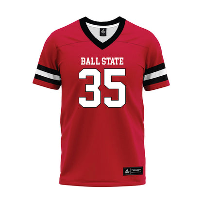 Ball State - NCAA Football : Drew Bostic - Premium Football Jersey-0