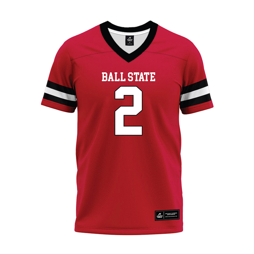 Ball State - NCAA Football : Jalen Bonds - Premium Football Jersey-0
