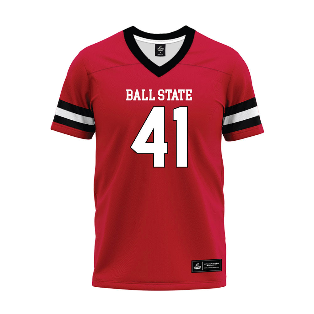 Ball State - NCAA Football : Ben Marsh - Premium Football Jersey-0