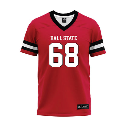Ball State - NCAA Football : Grant Haworth - Premium Football Jersey-0