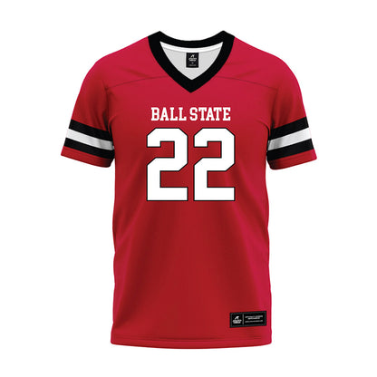 Ball State - NCAA Football : Gavin Yates-Lyons - Premium Football Jersey-0