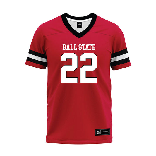 Ball State - NCAA Football : Gavin Yates-Lyons - Premium Football Jersey-0