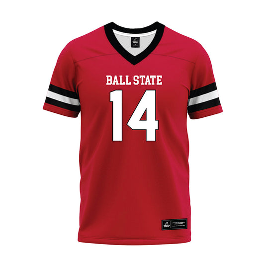 Ball State - NCAA Football : Tobi Adewoyin - Premium Football Jersey-0