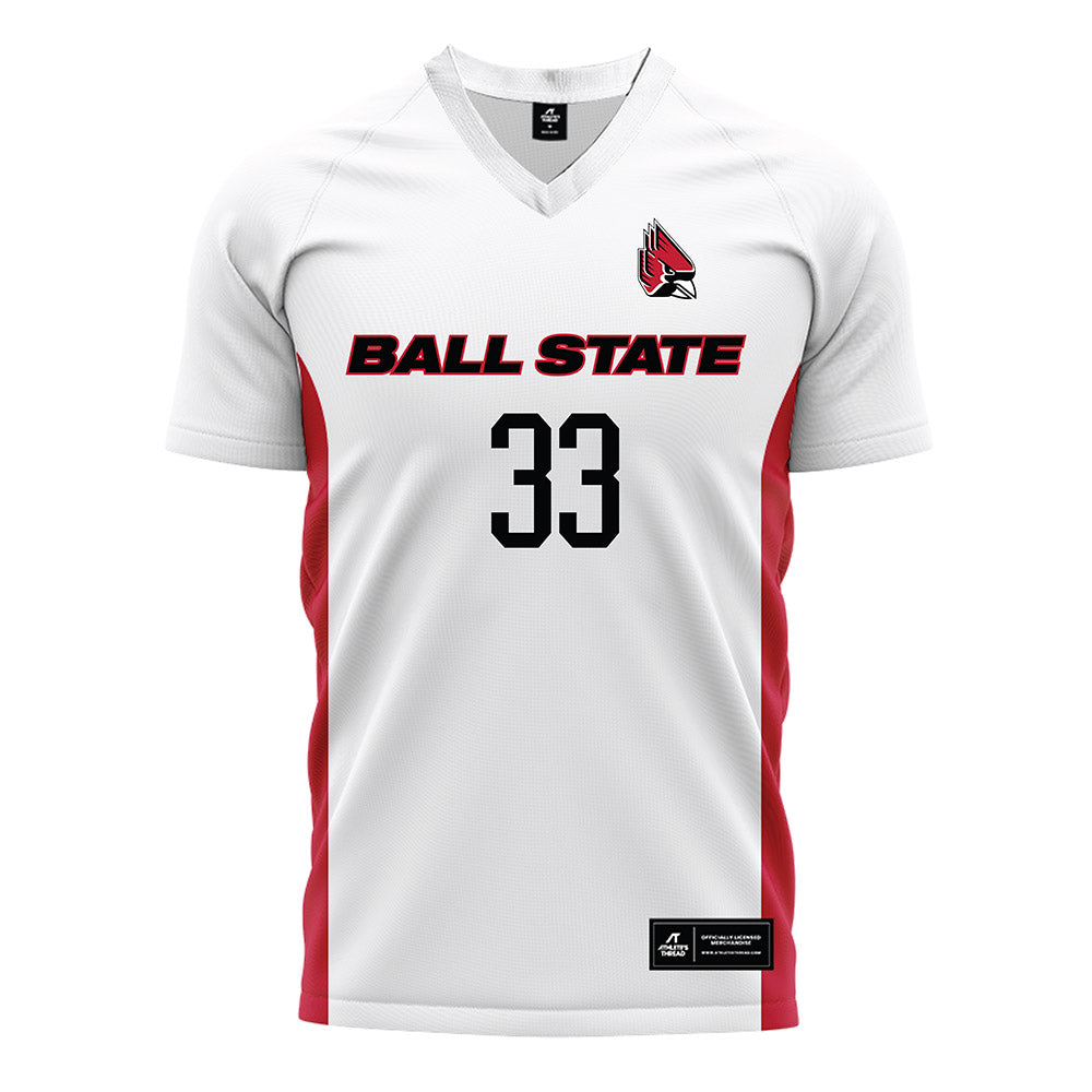 Ball State - NCAA Women's Soccer : Kate Pallante - Soccer Jersey-0