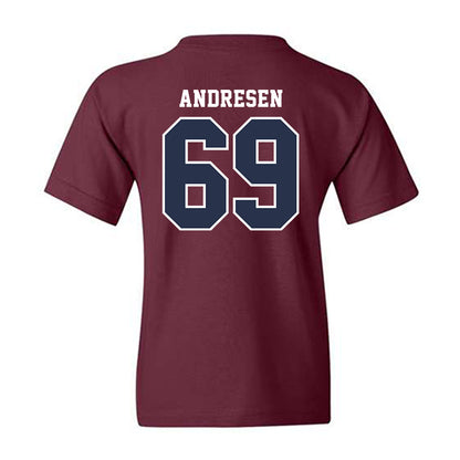 FDU - NCAA Men's Tennis : Jaden Andresen - Classic Shersey Youth T-Shirt-1