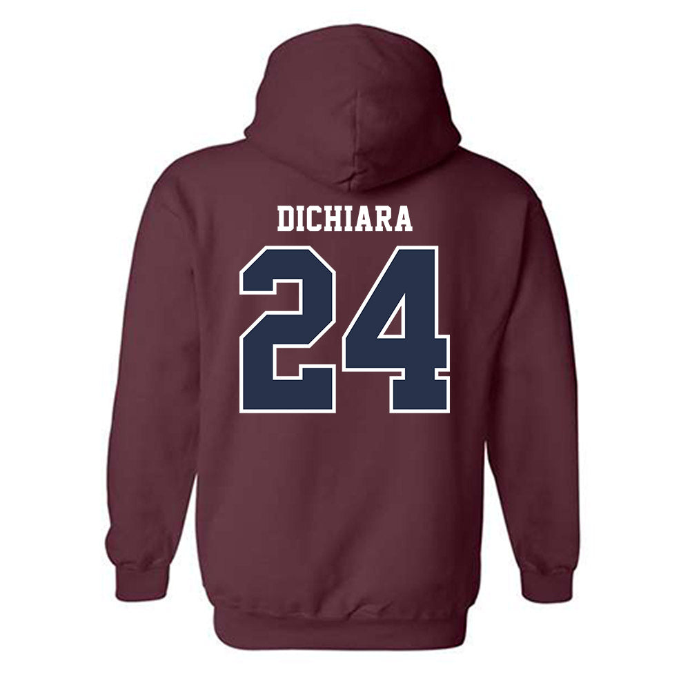 FDU - NCAA Baseball : Anthony DiChiara - Classic Shersey Hooded Sweatshirt-1