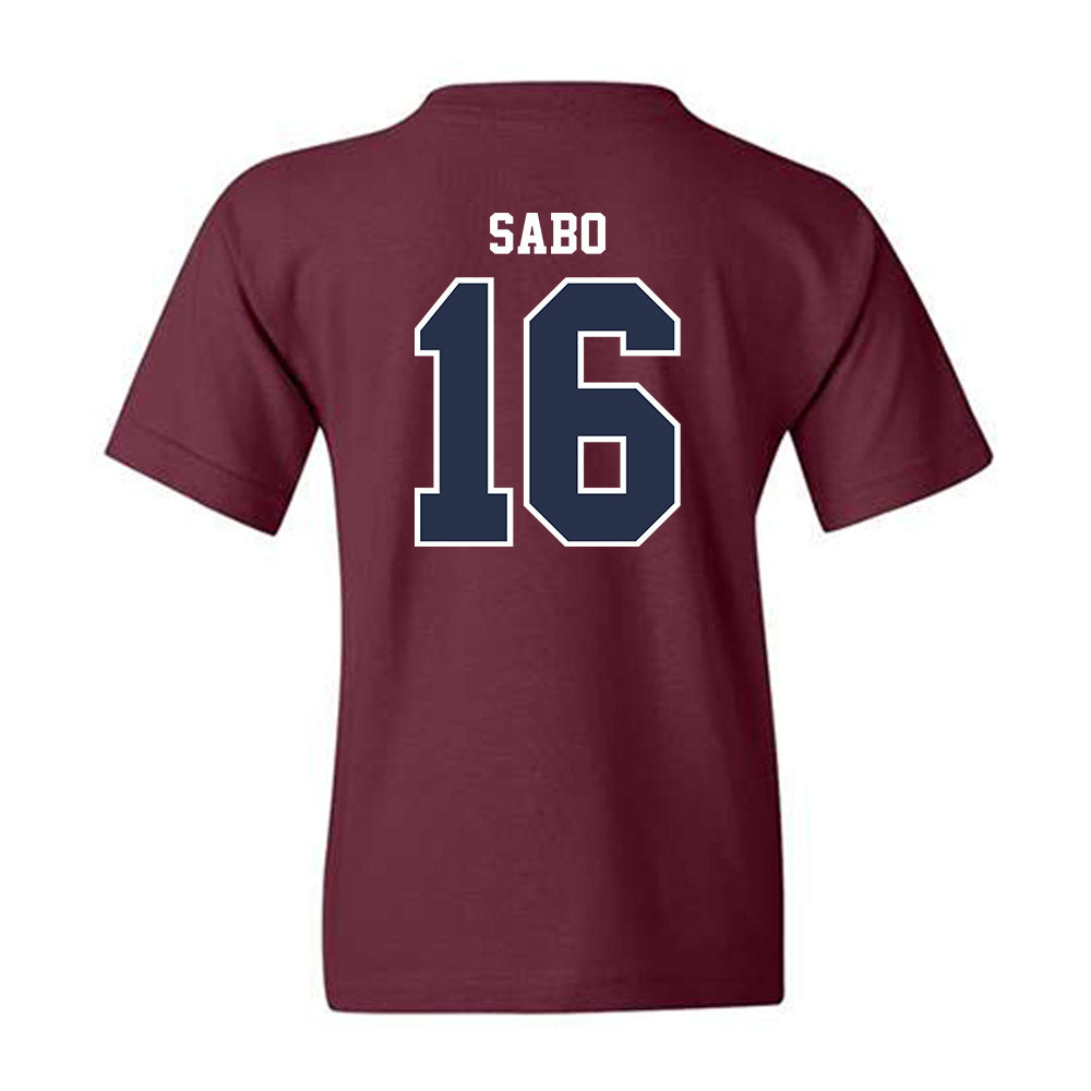 FDU - NCAA Baseball : Evan Sabo - Classic Shersey Youth T-Shirt-1