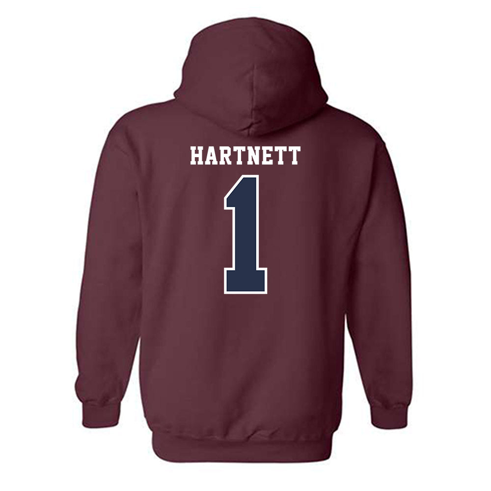 FDU Florham - NCAA Women's Lacrosse : Casey Hartnett - Classic Shersey Hooded Sweatshirt-1