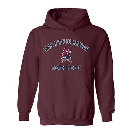 FDU Florham - NCAA Men's Track & Field : Jason Nonnenmacher - Classic Shersey Hooded Sweatshirt-0