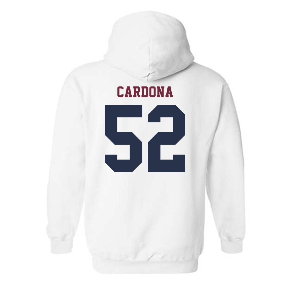 FDU Florham - NCAA Football : Cyrus Cardona - Hooded Sweatshirt-1