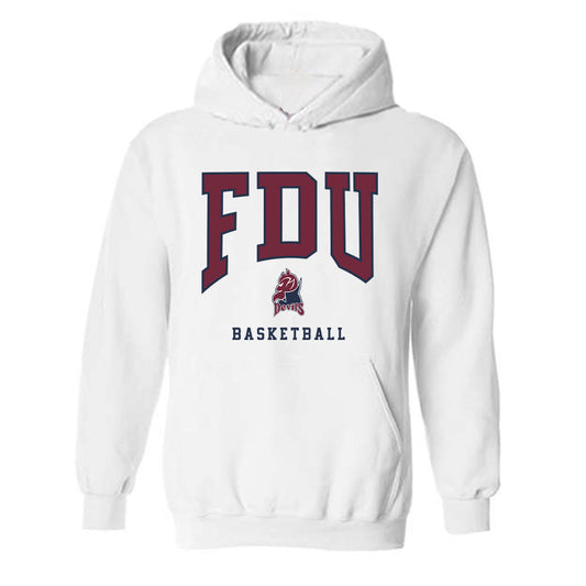 FDU - NCAA Men's Basketball : Aidan Shea - Hooded Sweatshirt-0