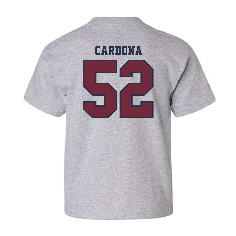 FDU Florham - NCAA Football : Cyrus Cardona - Youth T-Shirt-1