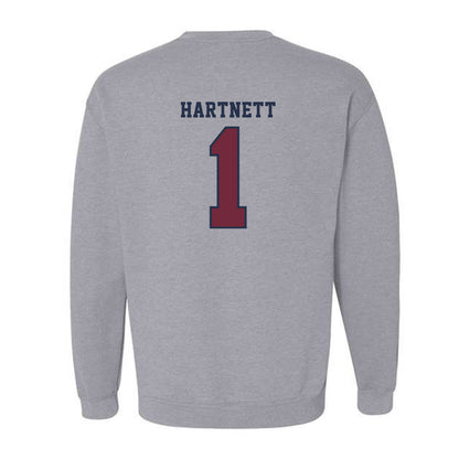 FDU Florham - NCAA Women's Lacrosse : Casey Hartnett - Crewneck Sweatshirt-1