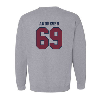 FDU - NCAA Men's Tennis : Jaden Andresen - Crewneck Sweatshirt-1