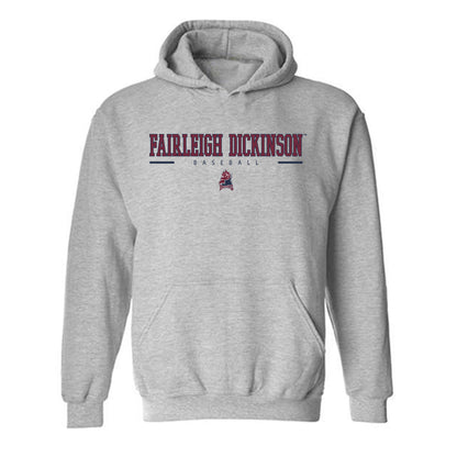 FDU Florham - NCAA Baseball : CJ Bates - Hooded Sweatshirt-0