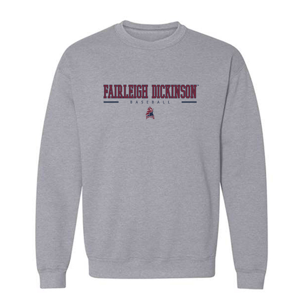 FDU Florham - NCAA Baseball : CJ Bates - Crewneck Sweatshirt-0