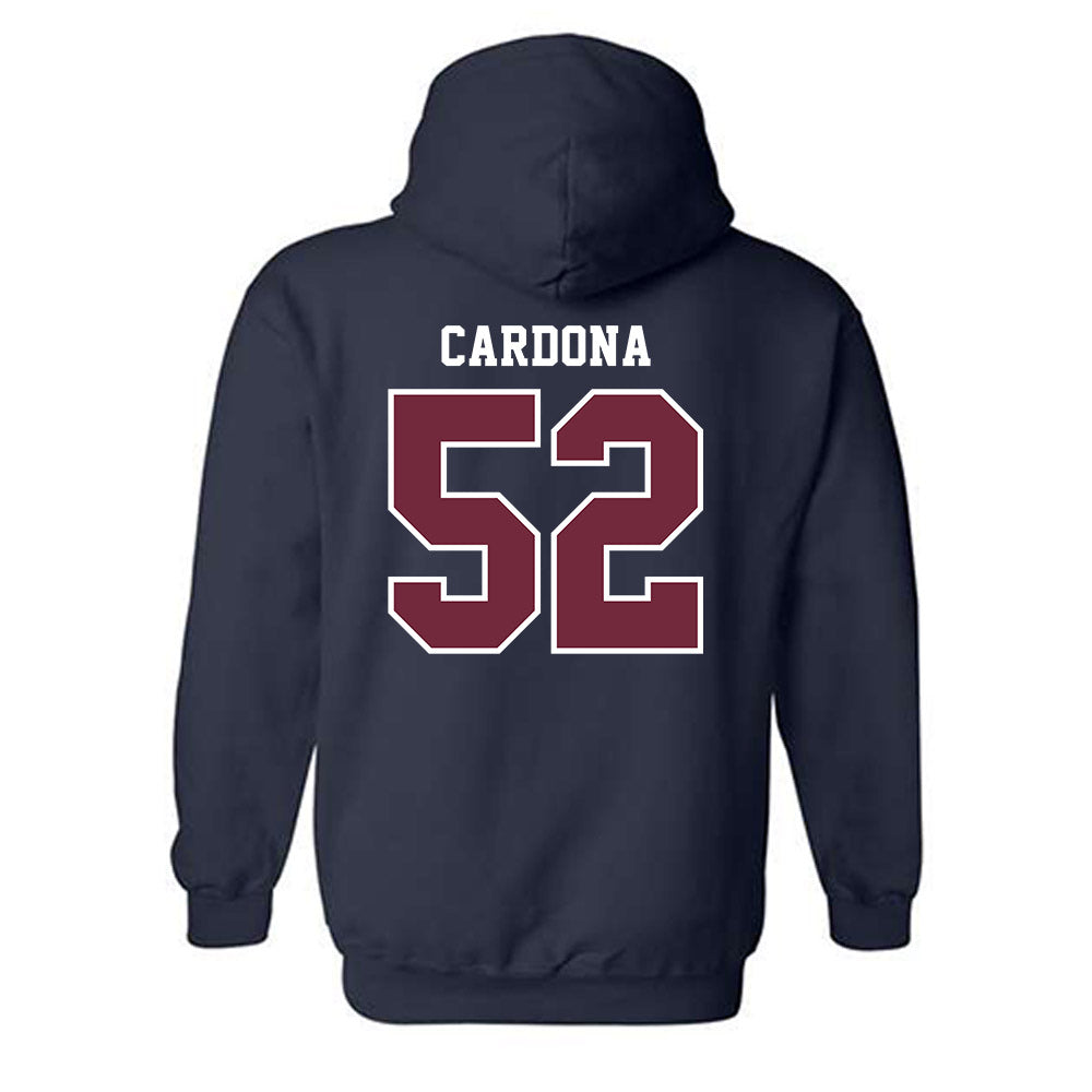 FDU Florham - NCAA Football : Cyrus Cardona - Hooded Sweatshirt-1