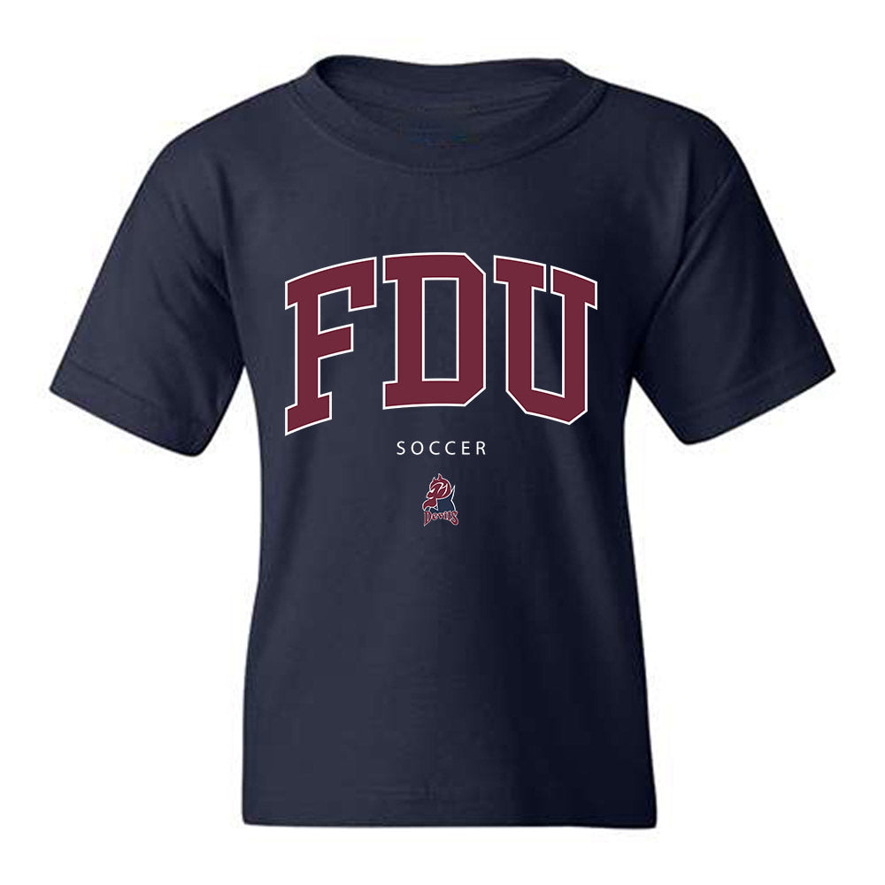 FDU Florham - NCAA Men's Soccer : Vincenzo Gancio - Youth T-Shirt-0