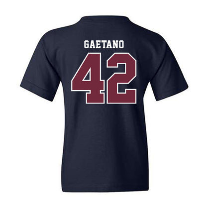 FDU - NCAA Baseball : Tyler Gaetano - Classic Shersey Youth T-Shirt-1