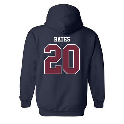 FDU Florham - NCAA Baseball : CJ Bates - Classic Shersey Hooded Sweatshirt-1