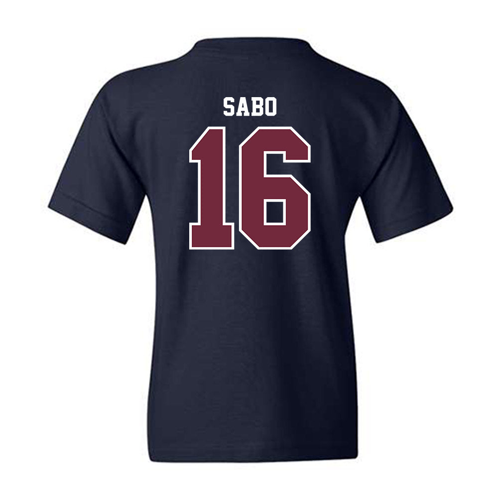 FDU - NCAA Baseball : Evan Sabo - Classic Shersey Youth T-Shirt-1