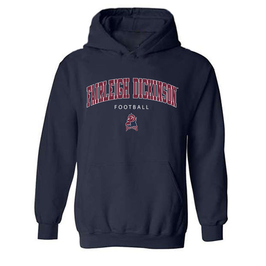 FDU Florham - NCAA Football : Jose Adames - Classic Shersey Hooded Sweatshirt-0