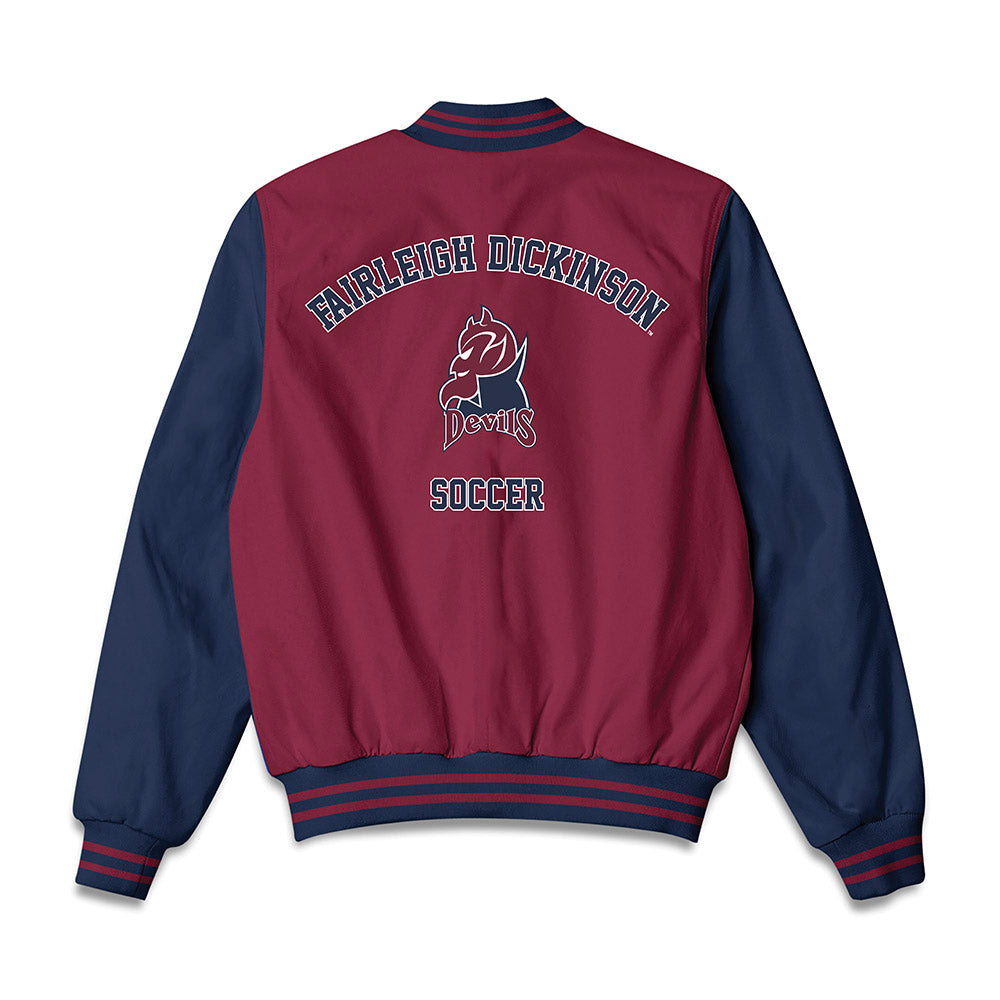FDU Florham - NCAA Men's Soccer : Vincenzo Gancio - Bomber Jacket-1