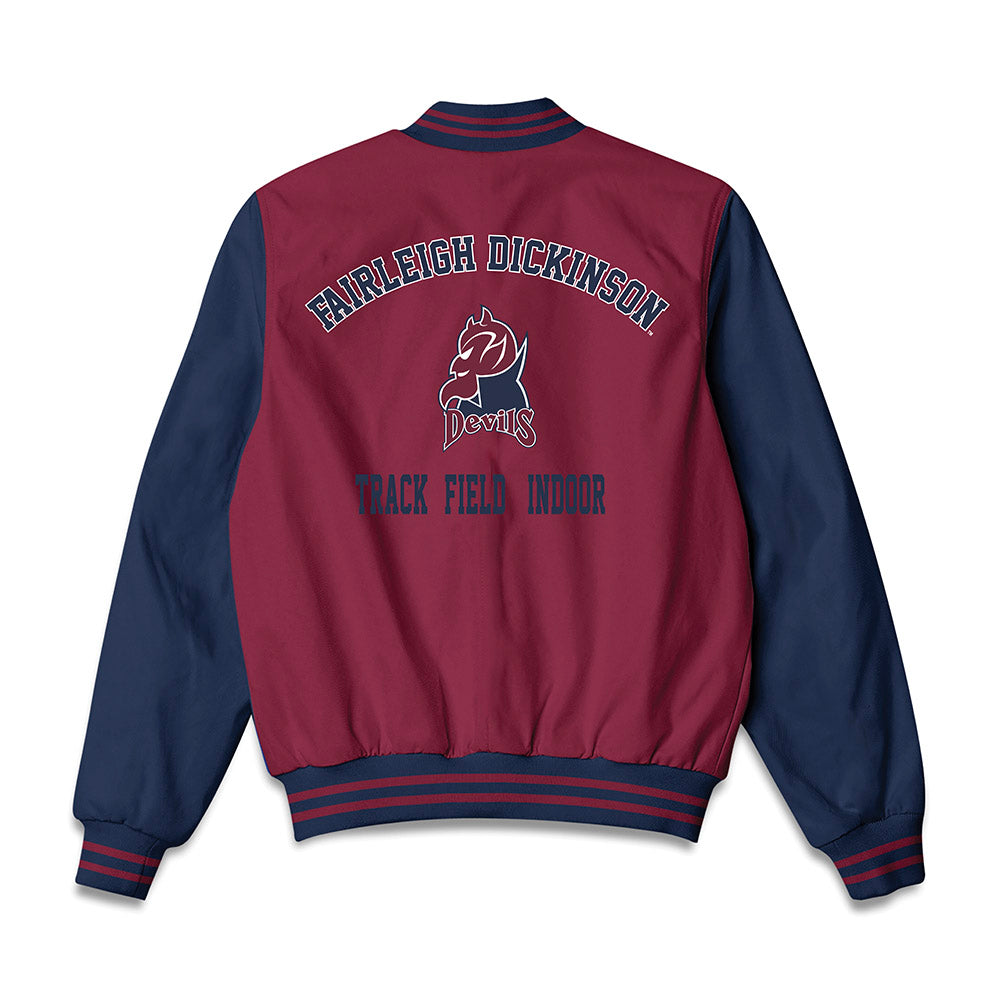 FDU Florham - NCAA Men's Track & Field : Jason Nonnenmacher - Bomber Jacket-1