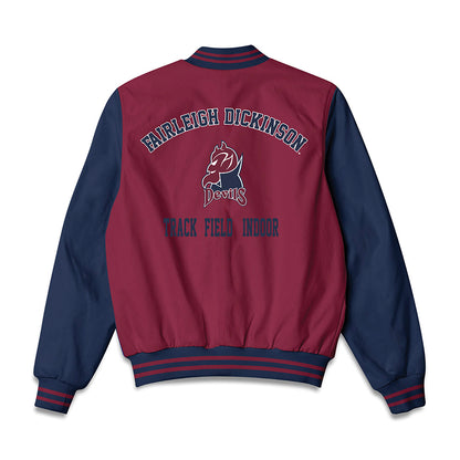 FDU Florham - NCAA Men's Track & Field : Jason Nonnenmacher - Bomber Jacket-1