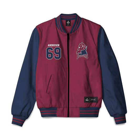 FDU - NCAA Men's Tennis : Jaden Andresen - Bomber Jacket-0