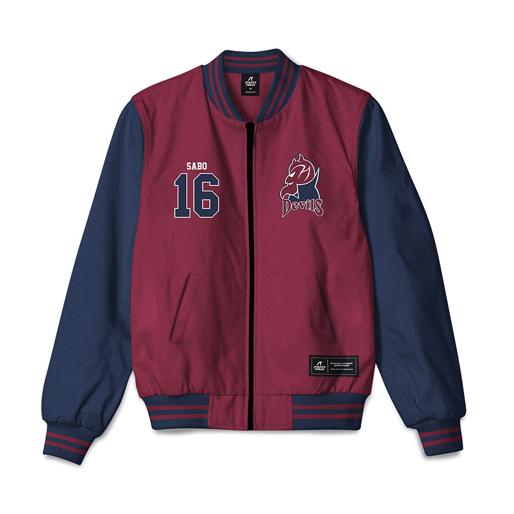 FDU - NCAA Baseball : Evan Sabo - Bomber Jacket-0