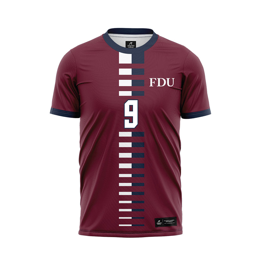 FDU Florham - NCAA Men's Soccer : Vincenzo Gancio - Soccer Jersey-0