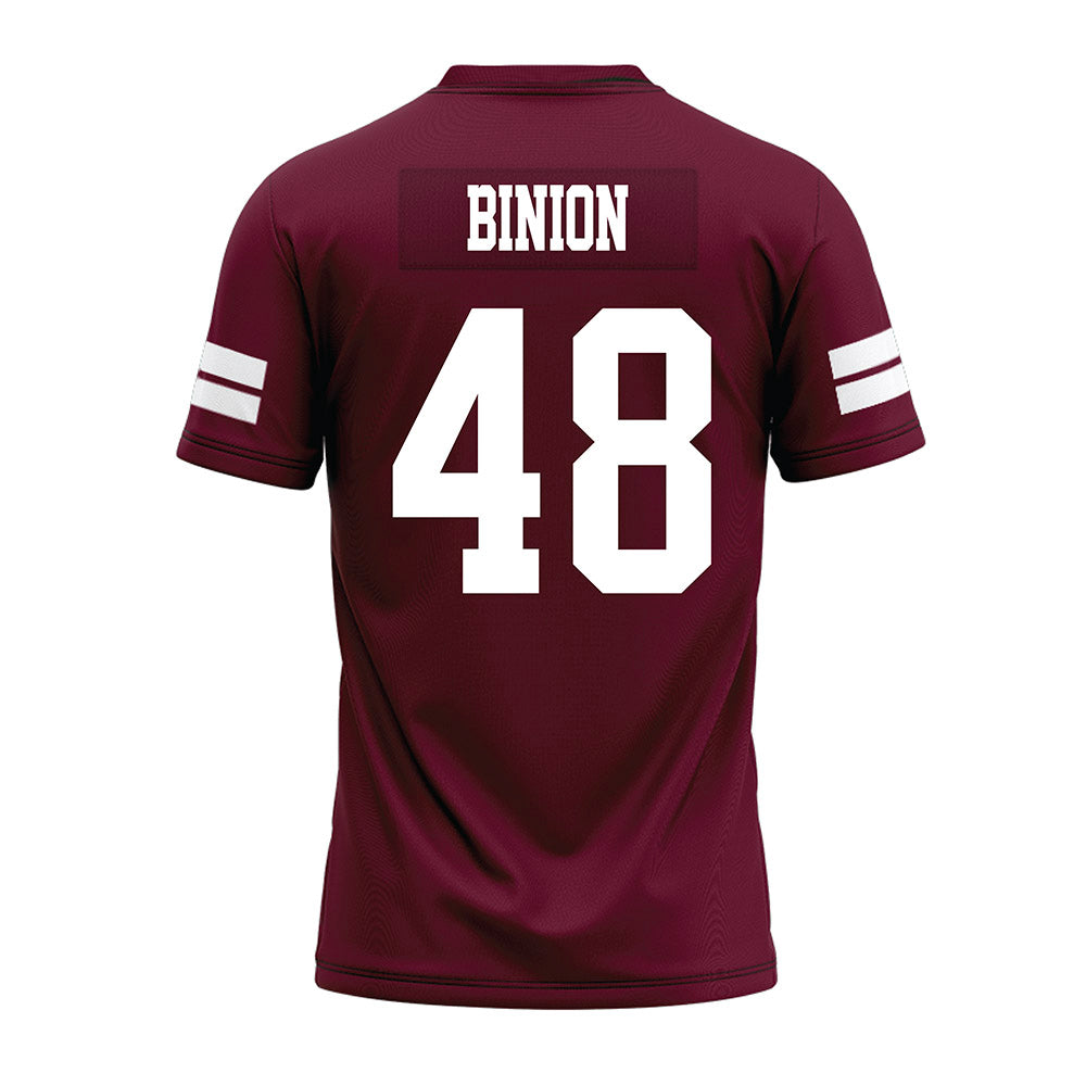 AAMU - NCAA Football : Gabriel Binion - Premium Football Jersey-1
