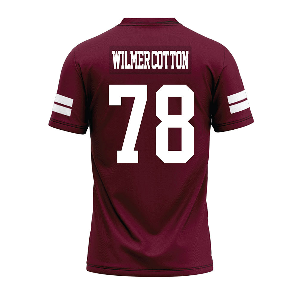AAMU - NCAA Football : Jelani Wilmer-Cotton - Premium Football Jersey-1