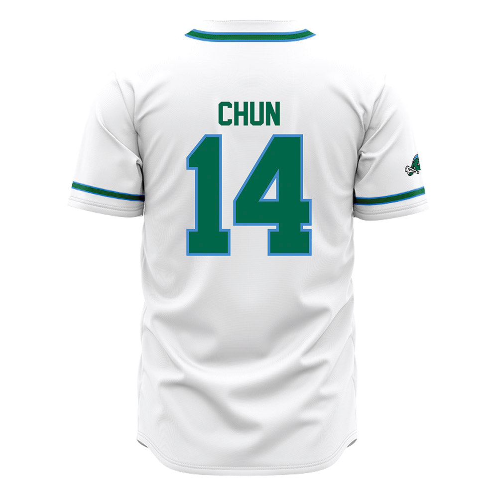 Tulane - NCAA Baseball : Tanner Chun - Jersey-1